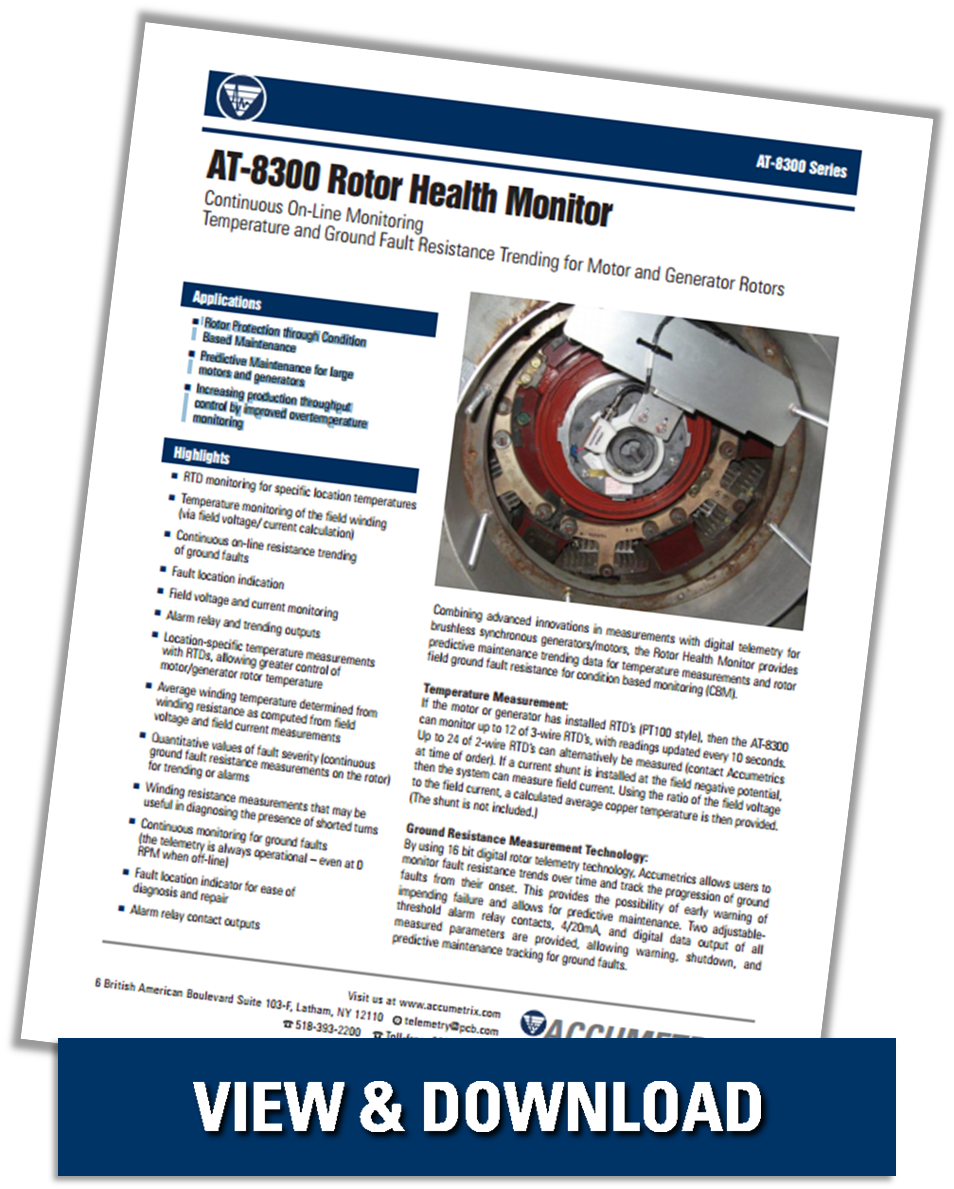 AT8300 Rotor Health Monitor